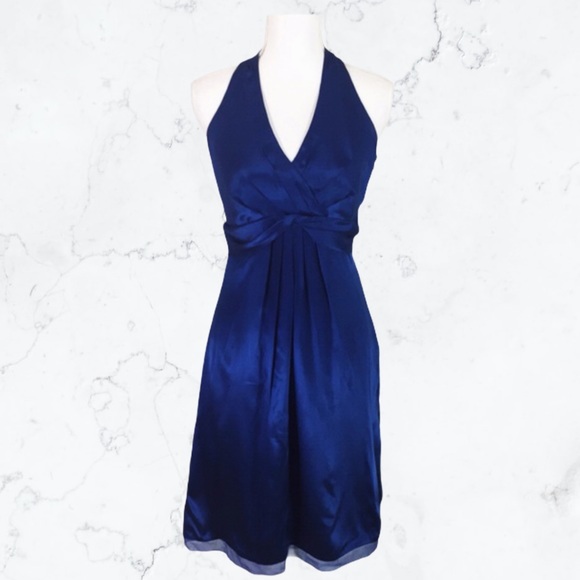 Ann Taylor Dresses & Skirts - 💖HP💖 NWT Ann Taylor Petite Blue Evening Dress 0P